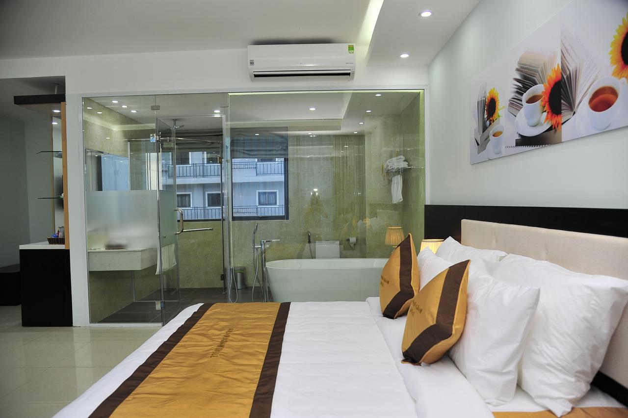 Aha Golden Dragon Hotel นิญบิ่ญ ภายนอก รูปภาพ