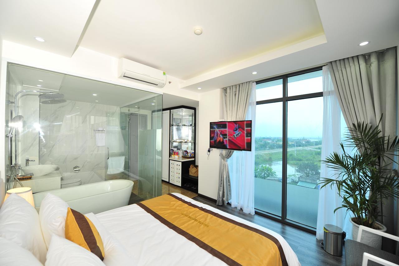 Aha Golden Dragon Hotel นิญบิ่ญ ภายนอก รูปภาพ